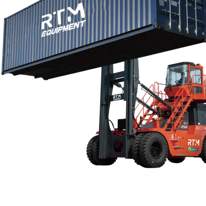 Manipulador de Contenedores Eléctrico RTM G2 25T – Litio - detalle de máquina